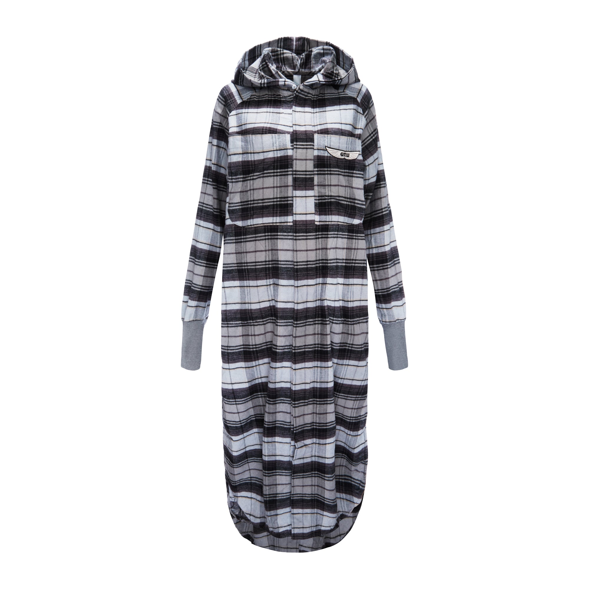 koszula FOREVER HOOD FLANNEL LONG