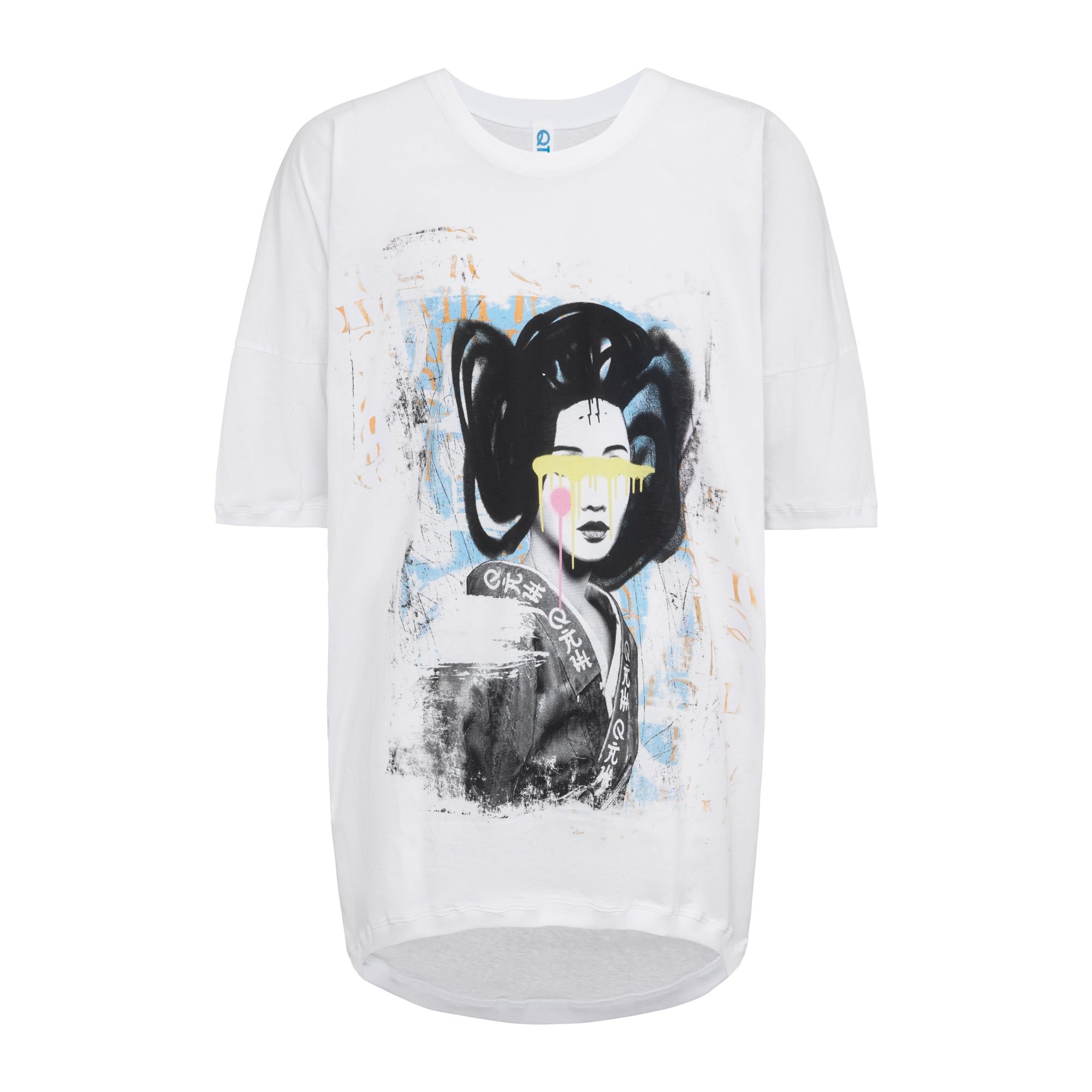 t-shirt LONG BACK GEISHA