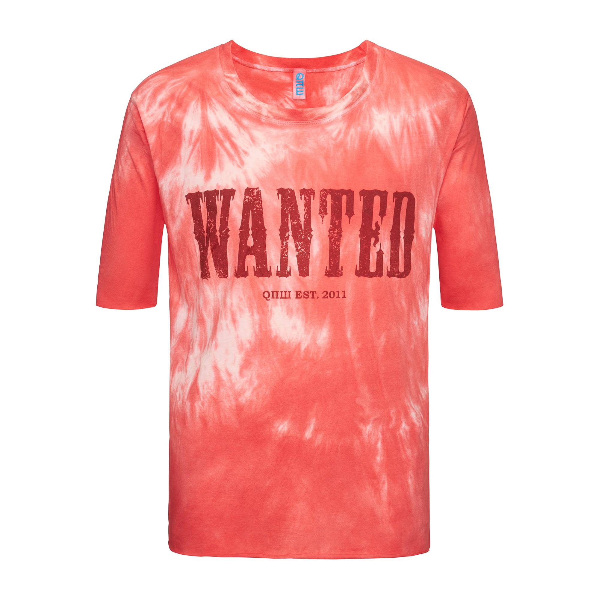 t-shirt SIGNATURE WANTED RED