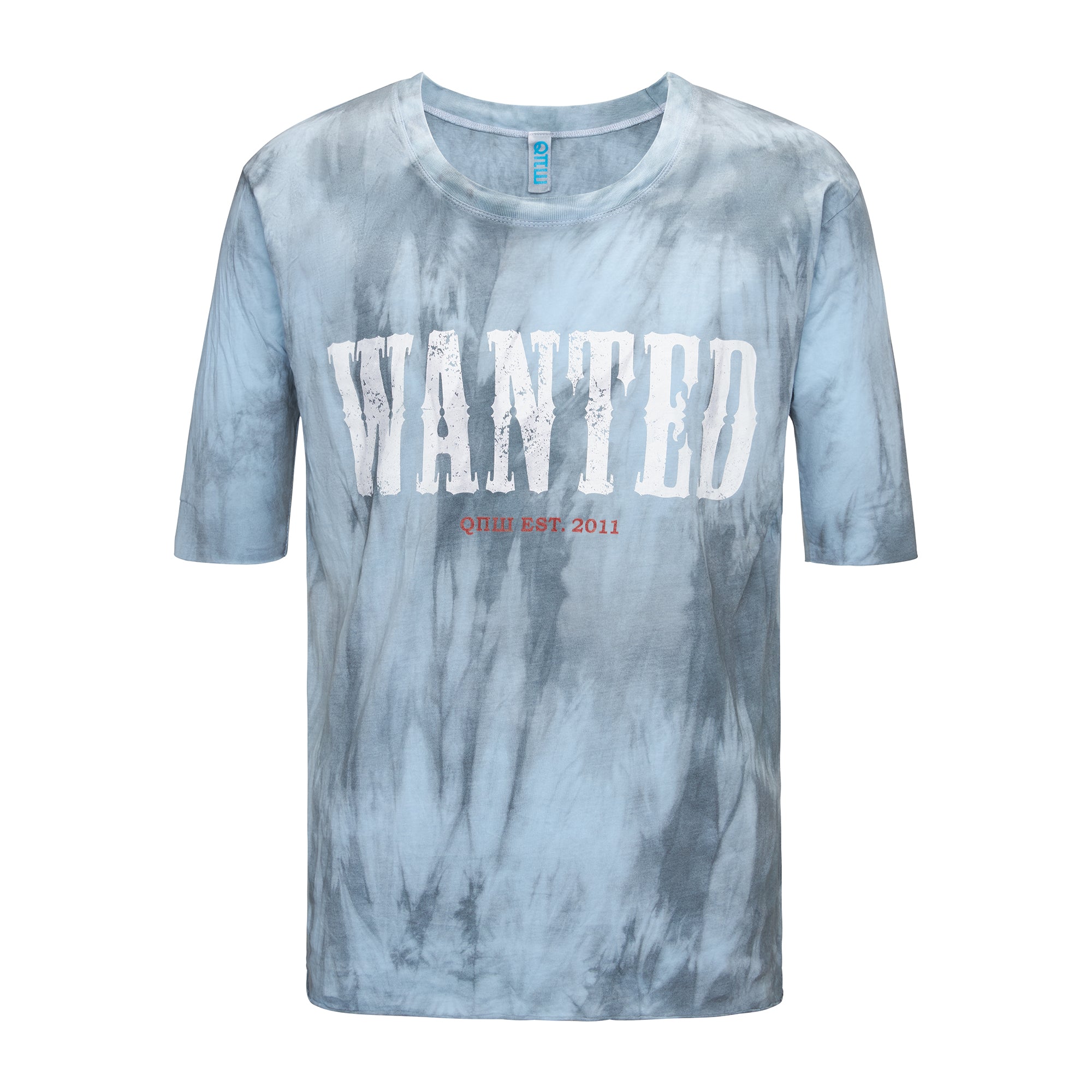 t-shirt SIGNATURE WANTED WHITE TIE DYE